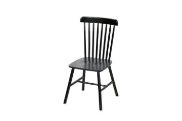 Picture of WINDSOR Solid Wood Dining Chair (Black) - Each