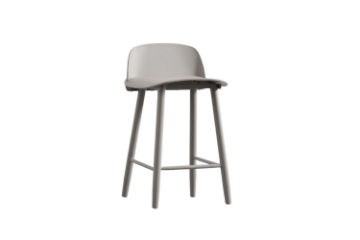 Picture of BECKY Bar Chair (Multiple Colours) - Grey
