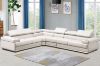 Picture of MAXWELL Sectional Air Leather Sofa (White)