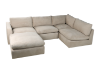 Picture of SKYLAR Sectional Modular Fabric Sofa (Sandstone) - Chaise Facing Left