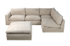 Picture of SKYLAR Sectional Modular Fabric Sofa (Sandstone) - Chaise Facing Left