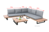 Picture of BASTON Aluminium Sectional Outdoor Lounge Sofa Set