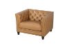 Picture of VICTOR 1 & 4 Seater Tuxedo Style Full 100% Genuine Leather Sofa (Vintage Leather Finish)