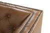 Picture of VICTOR Tuxedo Style Full Genuine Leather Sofa (Brown) - 4 Seater