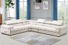 Picture of MAXWELL Sectional Air Leather Sofa (White)