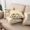 Picture of GOLD COLLECTION Bronzing Gold Fabric Pillow with Inner Assorted (45x45cm)