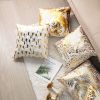 Picture of GOLD COLLECTION Bronzing Gold Fabric Pillow with Inner Assorted (45x45cm)