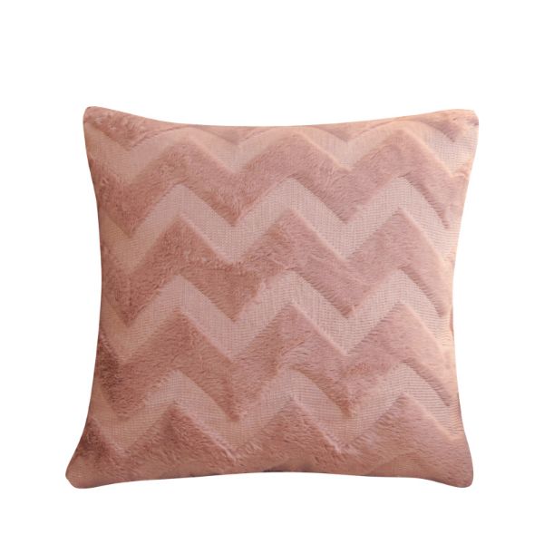 Picture of FLUFFY Embroidery Pillow Cushion with Inner Assorted (45x45cm) - Cushion 83833 (Watermelon Red)