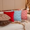 Picture of FLUFFY Embroidery Pillow Cushion with Inner Assorted (45x45cm) - Cushion 82406 (Blue)