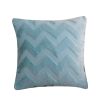 Picture of FLUFFY Embroidery Pillow Cushion with Inner Assorted (45x45cm) - Cushion 82406 (Blue)