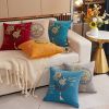 Picture of ORIENTAL Style Chenille Jacquard Pillow Cushion with Inner Assorted (45x45cm)