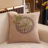 Picture of ORIENTAL Style Chenille Jacquard Pillow Cushion with Inner Assorted (45x45cm)