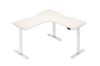 Picture of UP1 L-SHAPE Height Adjustable Corner Standing Desk TOP ONLY (White)