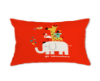 Picture of LUMBAR Throw Pillow Cushion with Inner Assorted (30x50cm) - Cushion 1757 (Green Leaves)