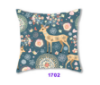 Picture of SQUARE Linen Cushion with Inner Assorted - Cushion 1711 (Summer Paradise)