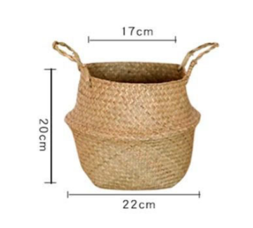 Picture of SEAGRASS Belly Basket/Floor Planter/Storage Belly Basket (Natural Colour) - Small