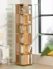 Picture of MINIMALIST 6 Layers Rotation Book Shelf (Natural Colour)