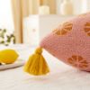 Picture of  Rectangular Jacquard with Tassel Cushion with Inner (30cmx50cm)
