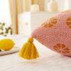 Picture of Rectangular Jacquard with Tassel Cushion with Inner (30x50cm)