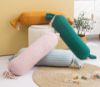 Picture of CANDY STYLE Hand Knit Bolster Cushion with Inner (20x20x60cm) - Pink