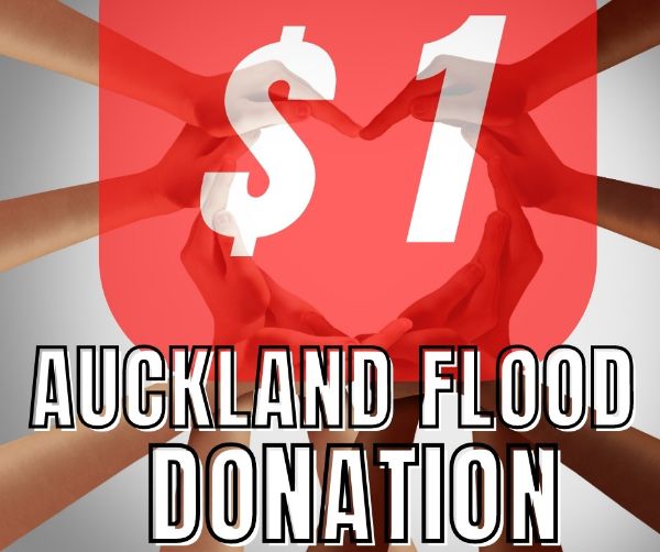 Picture of Donations for Auckland Flood Victims