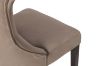 Picture of JORDAN Tufted Winged Back Dining Chair (Taupe)