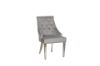 Picture of DARCY Velvet Dining Chair with Stainless Steel Legs (Grey)