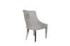 Picture of DARCY Velvet Dining Chair with Stainless Steel Legs (Grey)