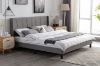 Picture of ALASKA Fabric Bed Frame (Grey) - Queen Size