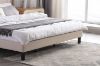 Picture of ALASKA Fabric Bed Frame in Single/Double/Queen/Eastern King Size (Beige)