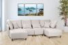 Picture of BRAYLAND Sectional Modular Fabric Sofa (Light Grey)