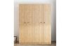 Picture of YORU 4-Door Wardrobe (Natural)