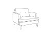 Picture of BARRET Air Leather Sofa - 2 Seater