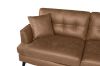 Picture of BARRET Sectional Air Leather Sofa (Brown)