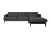 Picture of MADDOX Sectional Fabric Sofa (Grey) - Chaise Facing  Right