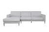 Picture of LONG ISLAND Sectional Fabric Sofa (Light Grey) - Chaise Facing Right