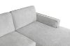 Picture of LONG ISLAND Sectional Fabric Sofa (Light Grey) - Chaise Facing Right