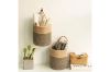 Picture of WALL HANGING Cotton Rope Plant Basket/ Storage Organizer /Planter