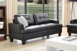 Picture of KNOLLWOOD 3+2 Sofa Set (Black) - 2 Seater