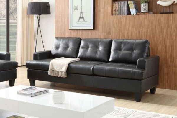 Picture of KNOLLWOOD 3+2 Sofa Set (Black) - 3 Seater