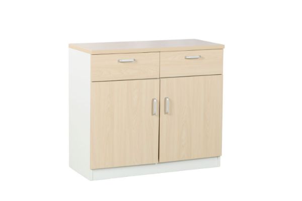 Picture of YORU 2-Door 2-Drawer Storage Cabinet