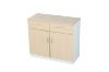 Picture of YORU 2-Door 2-Drawer Storage Cabinet