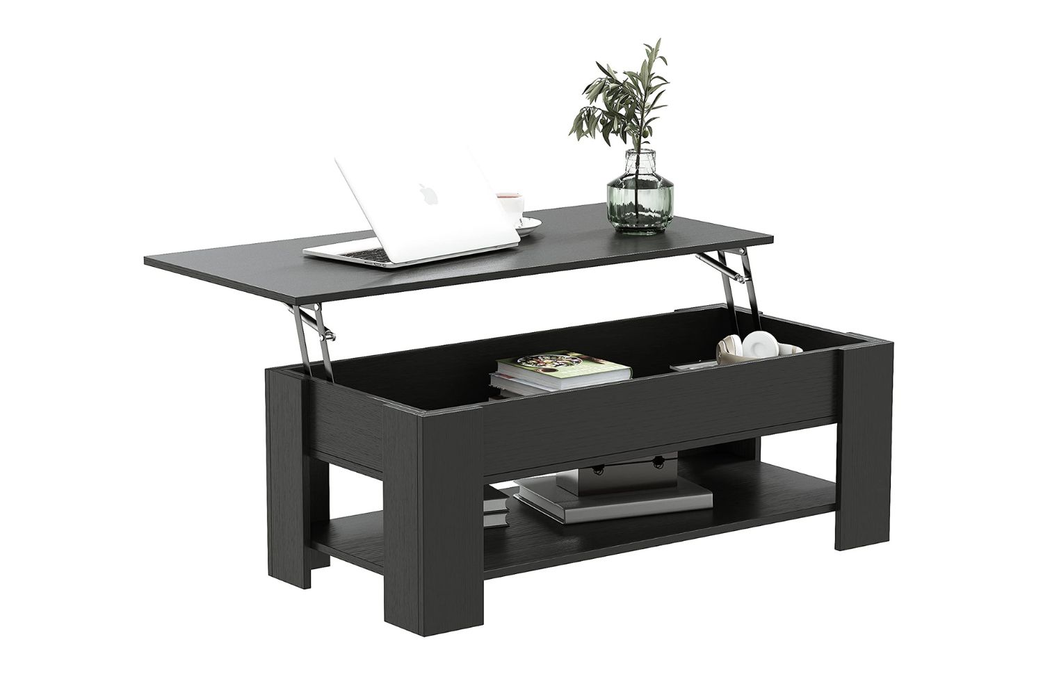 NELSON Lift-Top Coffee Table (Black)