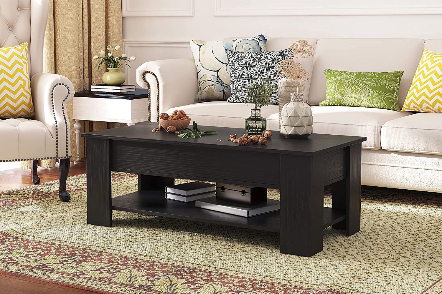 NELSON LiftTop Coffee Table (Black)