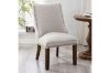 Picture of AMALA Light Beige Dining Chair (Walnut Legs) -  2 Chairs in 1 Carton