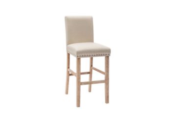 Picture of TEXAS Country Bar Chair (Beige) - Set of 2