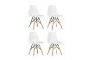 Picture of DSW Replica Eames Dining Side Chair (White) - Each