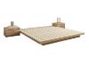 Picture of YORU Japanese Bed Base in Queen/Super King Size (Natural) - Queen