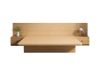 Picture of YORU 2PC/3PC Japanese Bed Base Set with Headboard in Queen/Super King Size (Natural) (All Solid Wood)