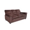 Picture of MAXX Microsuede Fabric (Brown) - 3+2 Sofa Set